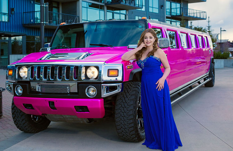Pink Hummers Limousines Oxford